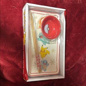 Pokémon Sushi Plate Set NWT
